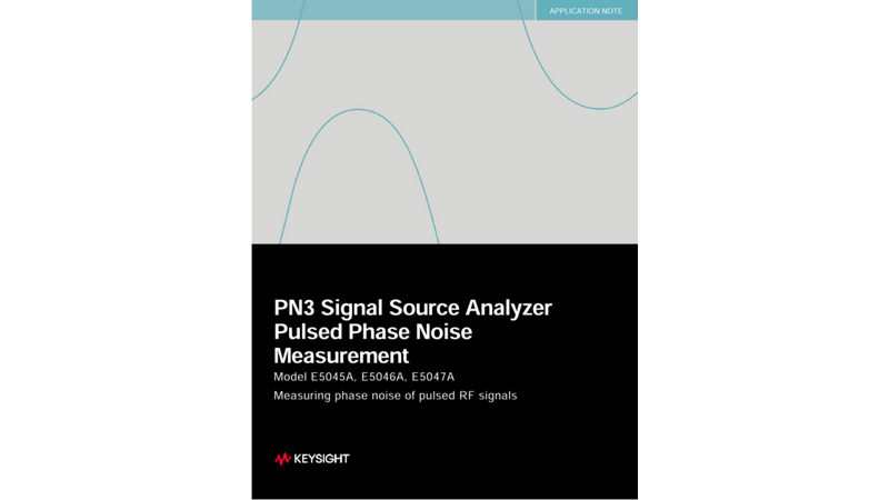 PN3 Signal Source Analyzer Pulsed Phase Noise Measurement